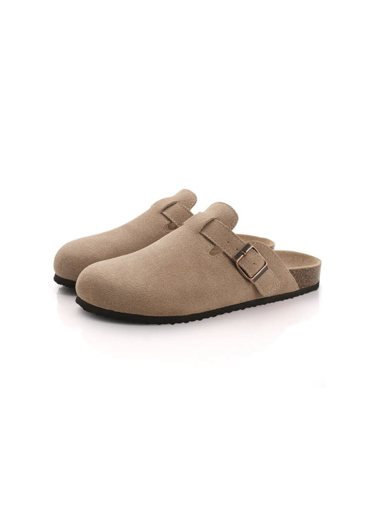 Old Money Suede Clogs